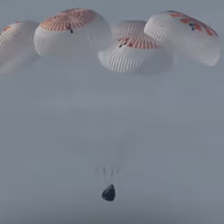News image: NASA’s SpaceX Crew-10 Dragon Splashdown at 11:33 a.m. EDT