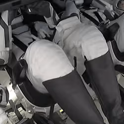 News image: NASA’s SpaceX Crew-10: SpaceX Dragon Completes Deorbit Burn