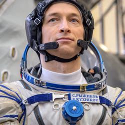 Photo of Sergey Ryzhikov, astronaut from Russia